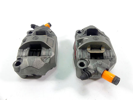 2012 Ducati Panigale 1199S Front Brembo Brake Caliper 100mm Set 61041371A 61041381A {{ shop.shopifyCountryName }} - Mototech271