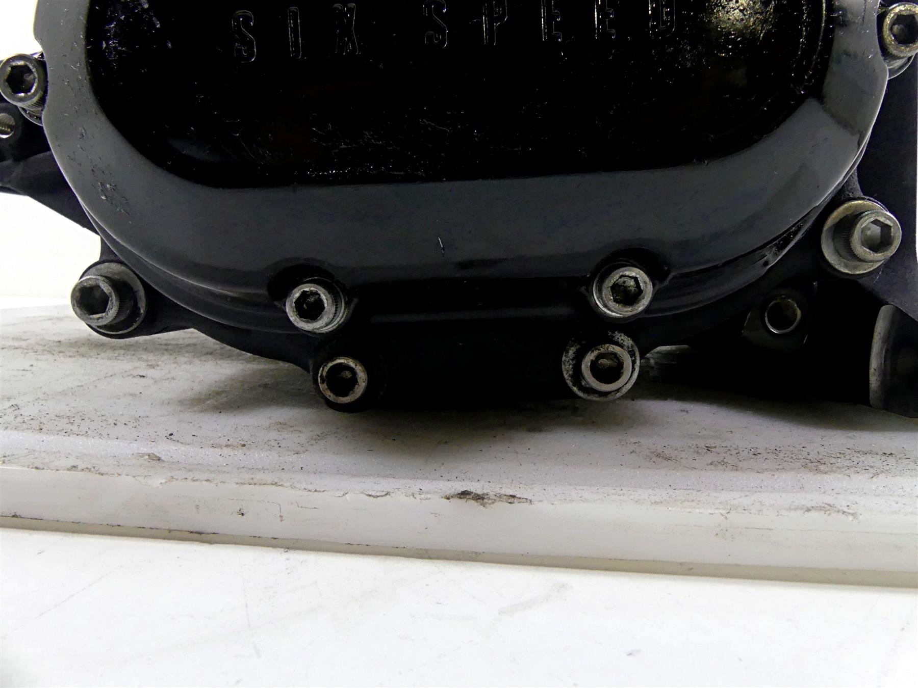 2011 Harley Softail FXS Blackline 6 Speed Transmission Gear Box - 21k 33012-10A {{ shop.shopifyCountryName }} - Mototech271