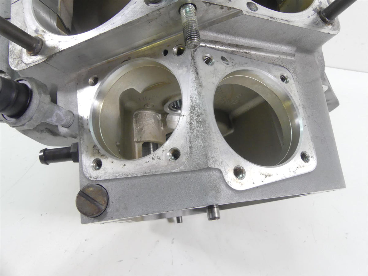 2000 Harley Dyna FXR4 CVO Super Glide Crankcase Engine Crank Case Set 24563-95 {{ shop.shopifyCountryName }} - Mototech271