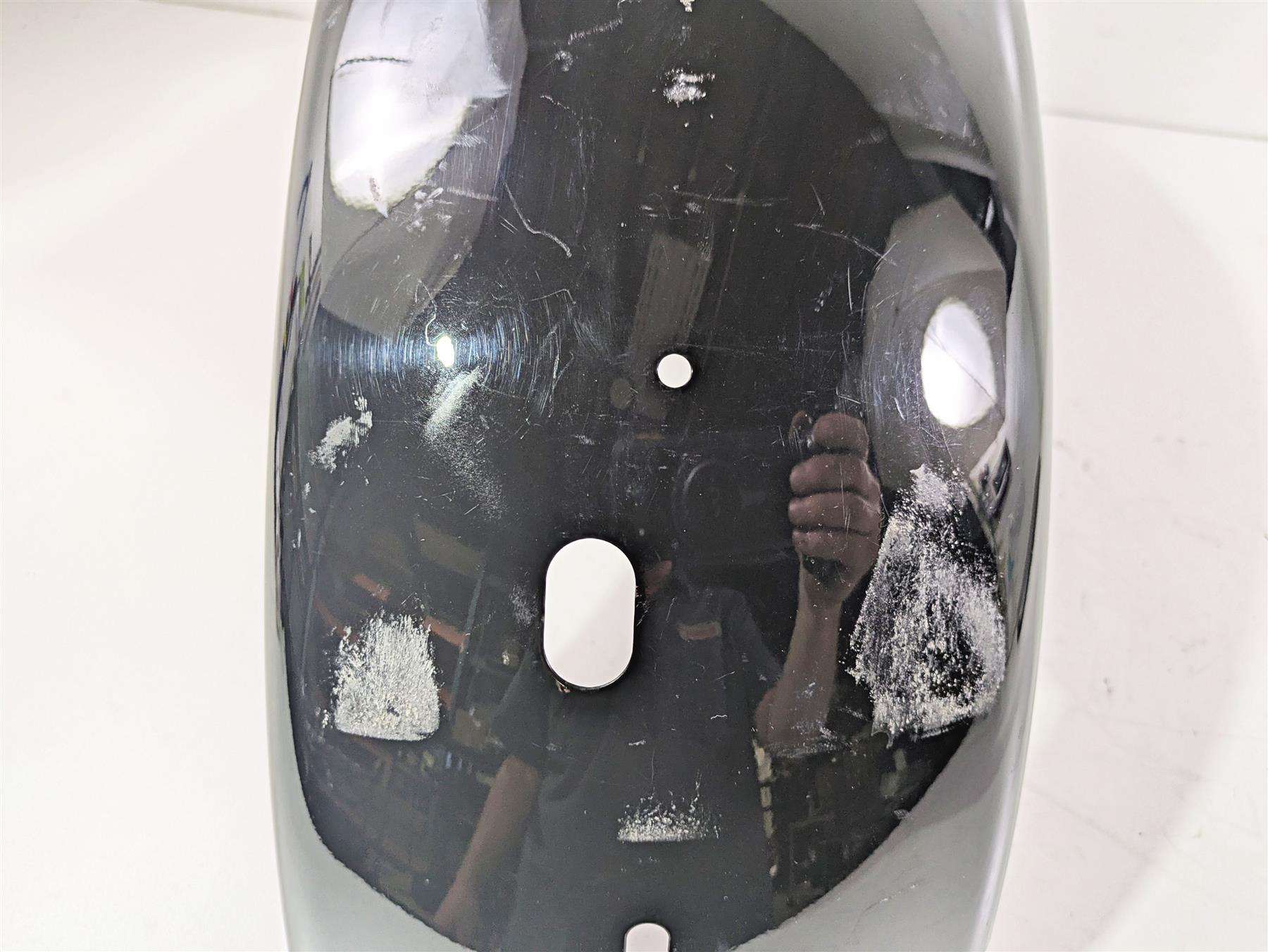 2009 Harley FXDC Dyna Super Glide Rear Fender Vivid Black 59634-06A {{ shop.shopifyCountryName }} - Mototech271