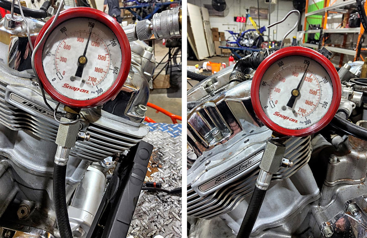 2005 Harley VRSCSE CVO V-Rod Running 1250cc Engine Motor 37k - Video 19541-05K {{ shop.shopifyCountryName }} - Mototech271