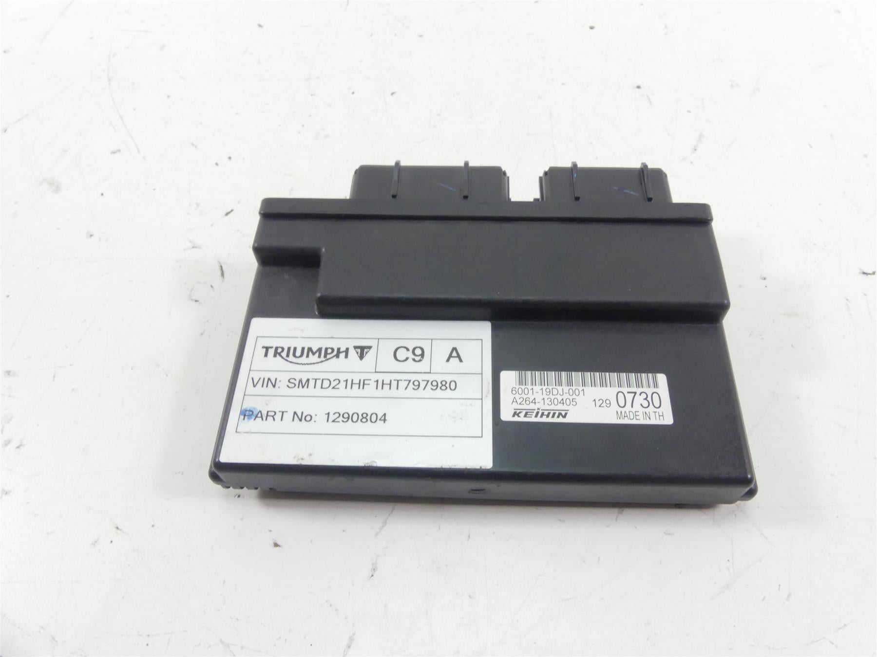 2017 Triumph Thruxton 1200 R Ignition Switch Cdi Ecu Key Set - Read T2501822 {{ shop.shopifyCountryName }} - Mototech271