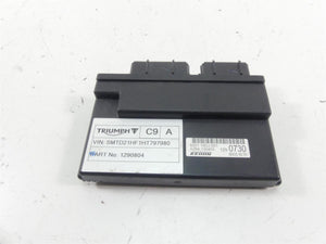2017 Triumph Thruxton 1200 R Ignition Switch Cdi Ecu Key Set - Read T2501822