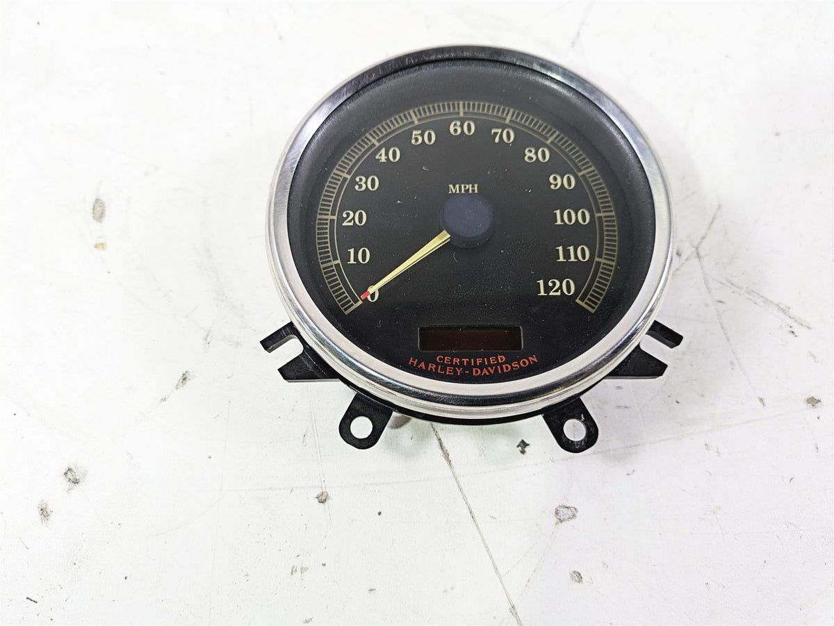 2004 Harley Softail FLSTF Fat Boy Speedometer Gauge Instrument 40k 67410-04 {{ shop.shopifyCountryName }} - Mototech271