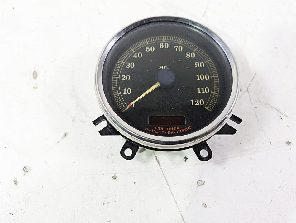 2004 Harley Softail FLSTF Fat Boy Speedometer Gauge Instrument 40k 67410-04 {{ shop.shopifyCountryName }} - Mototech271