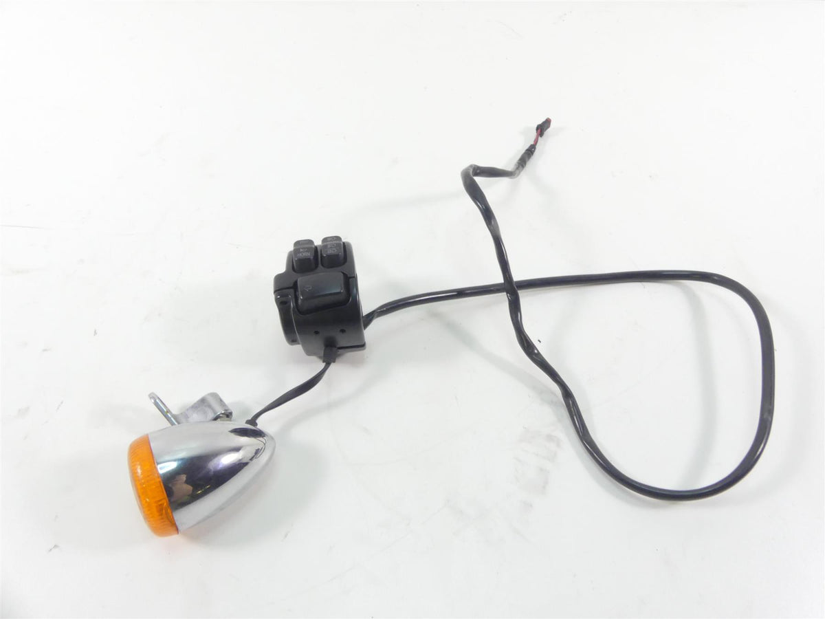 2013 Harley FXDWG Dyna Wide Glide Left Hand Control Switch & Blinker 71500067 {{ shop.shopifyCountryName }} - Mototech271