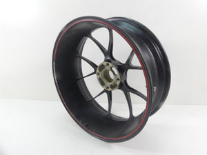 2008 Ducati 1098 S Rear Straight 17x6 Marchesini Forged Wheel Rim 50221251AB