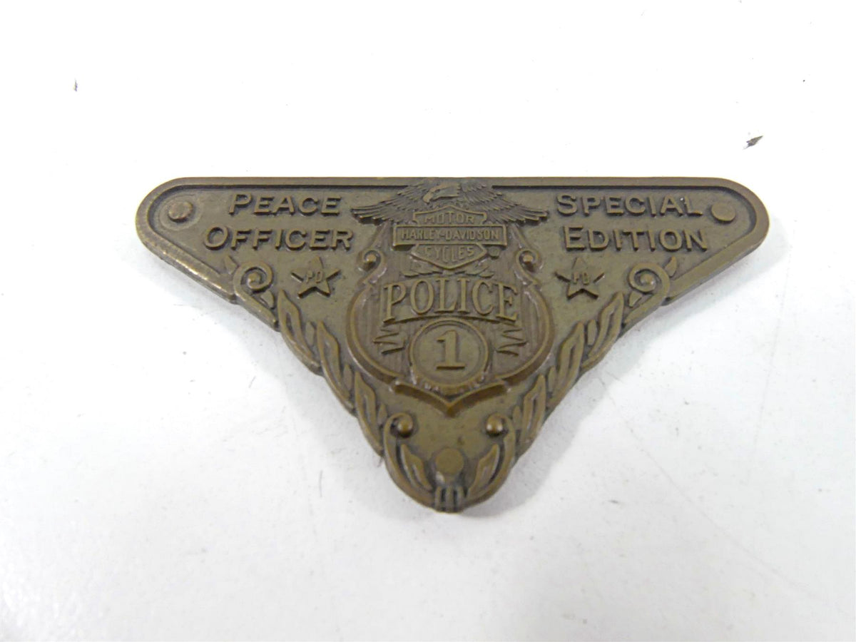 2004 Harley Touring FLHTCUI Electra Glide Peace Officer Medallion Emblem Badge {{ shop.shopifyCountryName }} - Mototech271