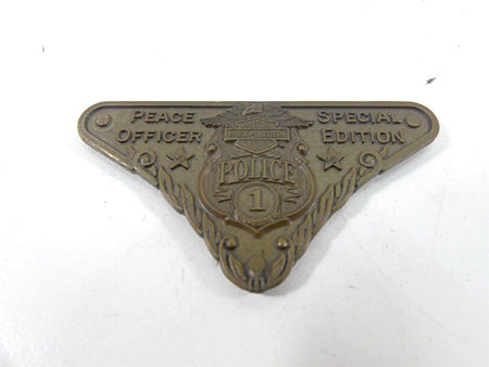 2004 Harley Touring FLHTCUI Electra Glide Peace Officer Medallion Emblem Badge {{ shop.shopifyCountryName }} - Mototech271