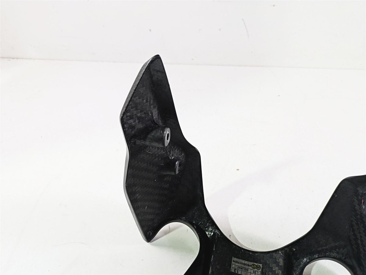 2013 Ducati Hypermotard 821 SP Lower Front Fender Carbon Fiber 56411051AA {{ shop.shopifyCountryName }} - Mototech271