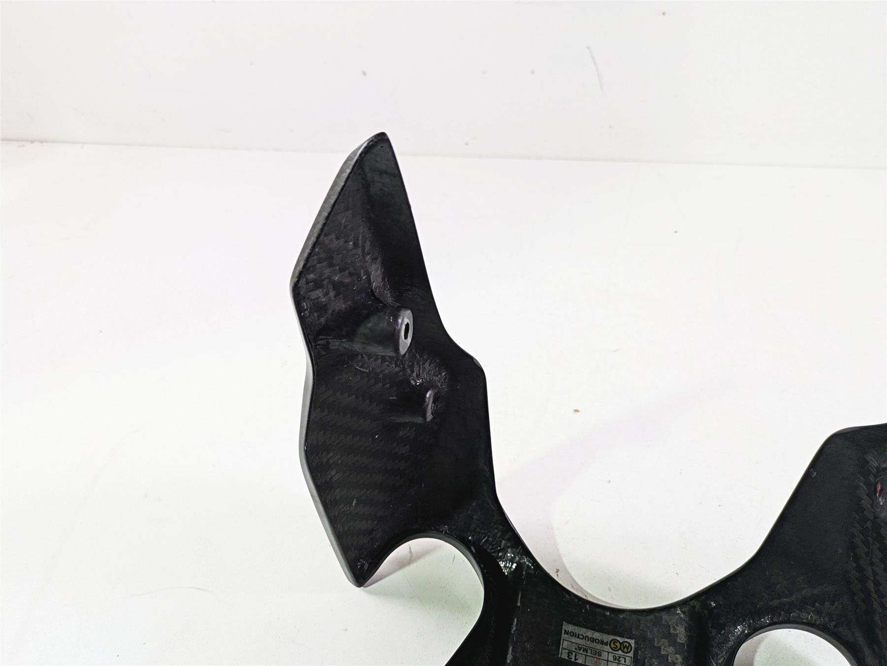 2013 Ducati Hypermotard 821 SP Lower Front Fender Carbon Fiber 56411051AA {{ shop.shopifyCountryName }} - Mototech271