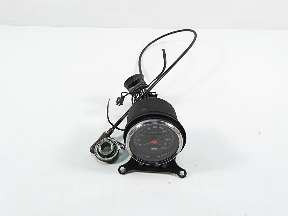 1986 Harley Sportster XLH 883 Speedometer Gauge Cable Set 2k - Read 67037-85A {{ shop.shopifyCountryName }} - Mototech271
