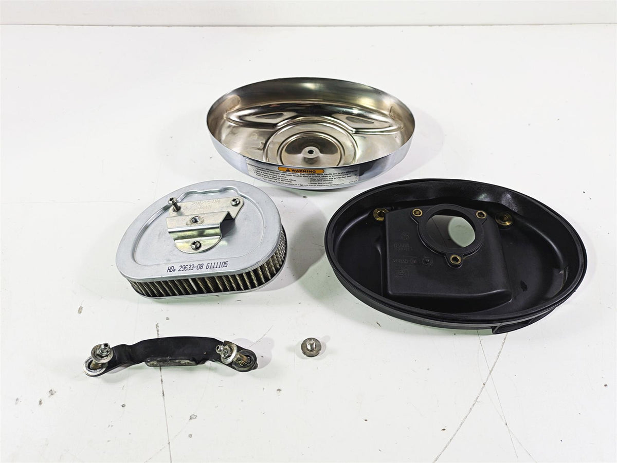 2008 Harley Touring FLHTP Electra Glide Air Cleaner Breather Filter 29630-08A {{ shop.shopifyCountryName }} - Mototech271