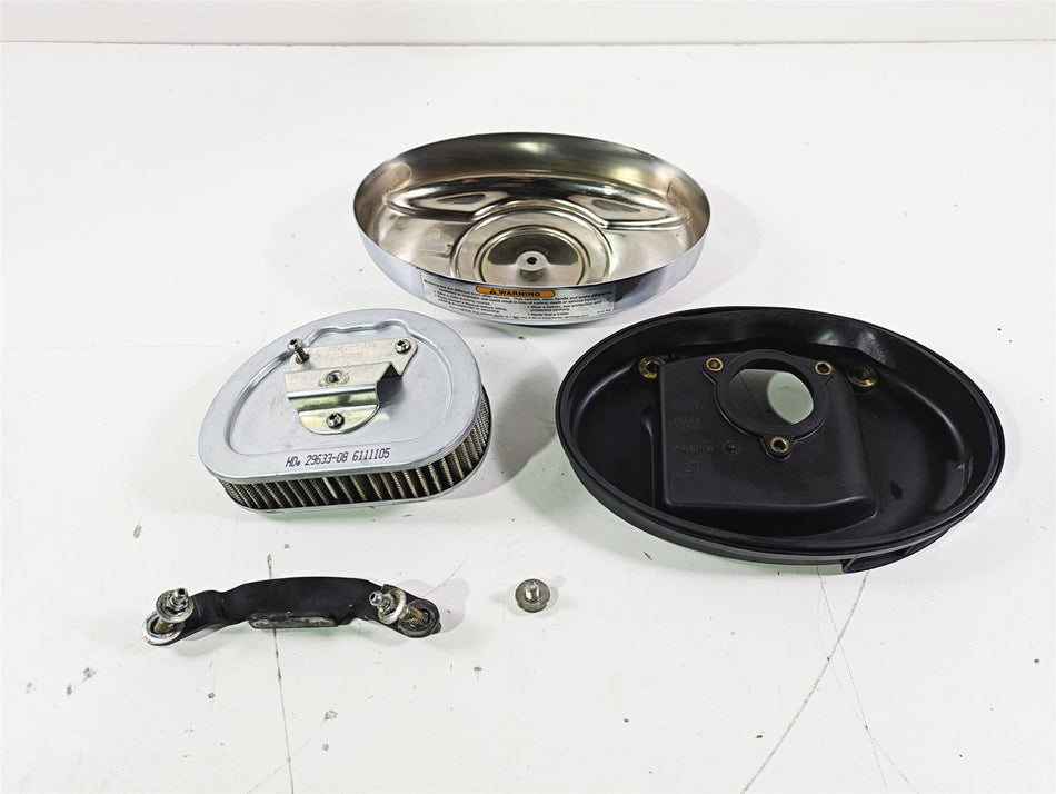 2008 Harley Touring FLHTP Electra Glide Air Cleaner Breather Filter 29630-08A {{ shop.shopifyCountryName }} - Mototech271