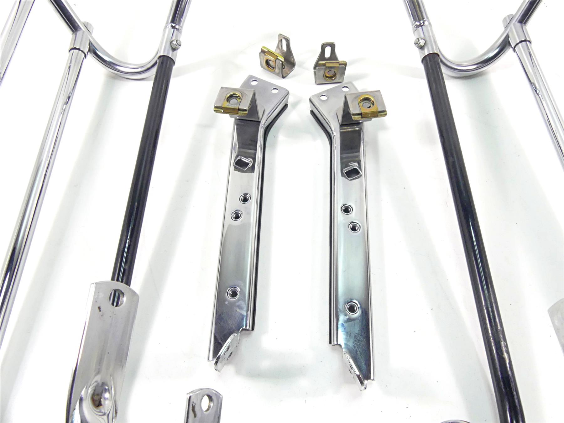 2003 Harley Touring FLHTCI E-Glide 100TH Saddlebag Guard Set 49188-97 49172-97 {{ shop.shopifyCountryName }} - Mototech271