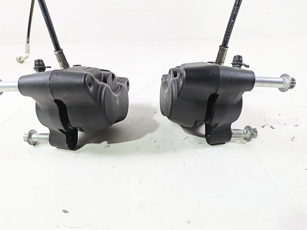 2015 Harley FXDL Dyna Low Rider Front Brake Caliper Set 41300001 41300002 {{ shop.shopifyCountryName }} - Mototech271