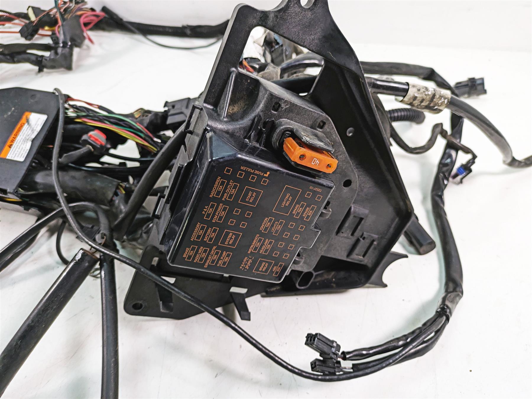2010 Harley Touring FLHTCU Electra Glide Main Wiring Harness Loom - Abs 70121-10 {{ shop.shopifyCountryName }} - Mototech271