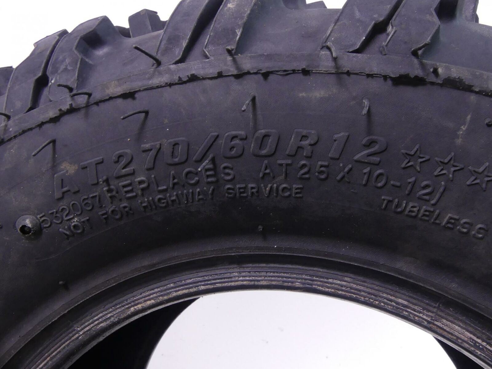 2018 Can-Am Maverick 1000R XMR Rear Left Tire ITP Holeshot Atr 270/60R12 532067 {{ shop.shopifyCountryName }} - Mototech271
