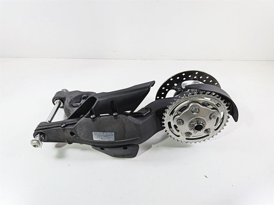 2009 Ducati Hypermotard 1100 S Rear Swingarm Swing Arm & Axle 37010331D 81920641-Mototech271