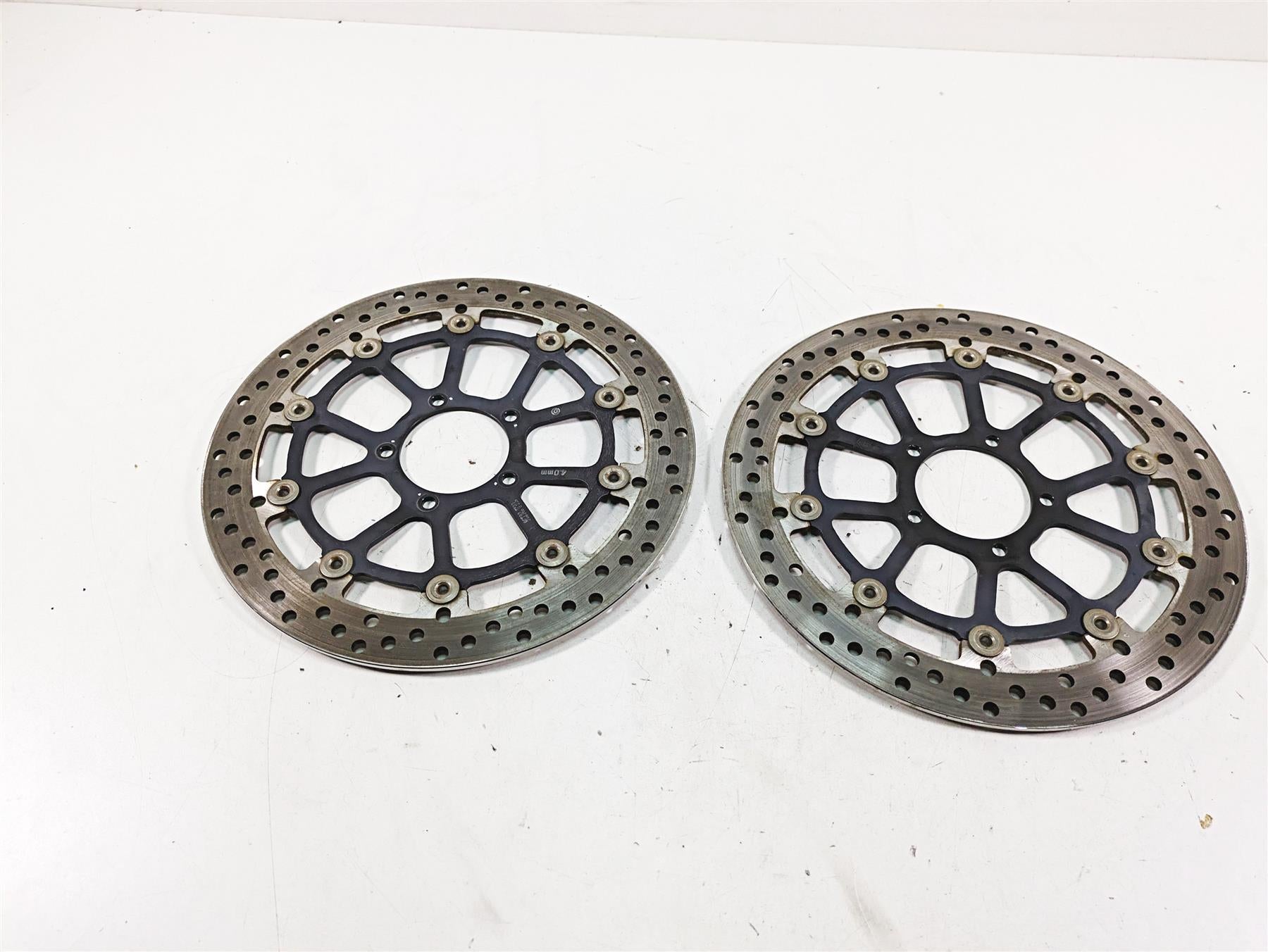 2020 Ducati Scrambler 1100 Sport Pro Front Brake Rotor Disc Set 49241011A {{ shop.shopifyCountryName }} - Mototech271