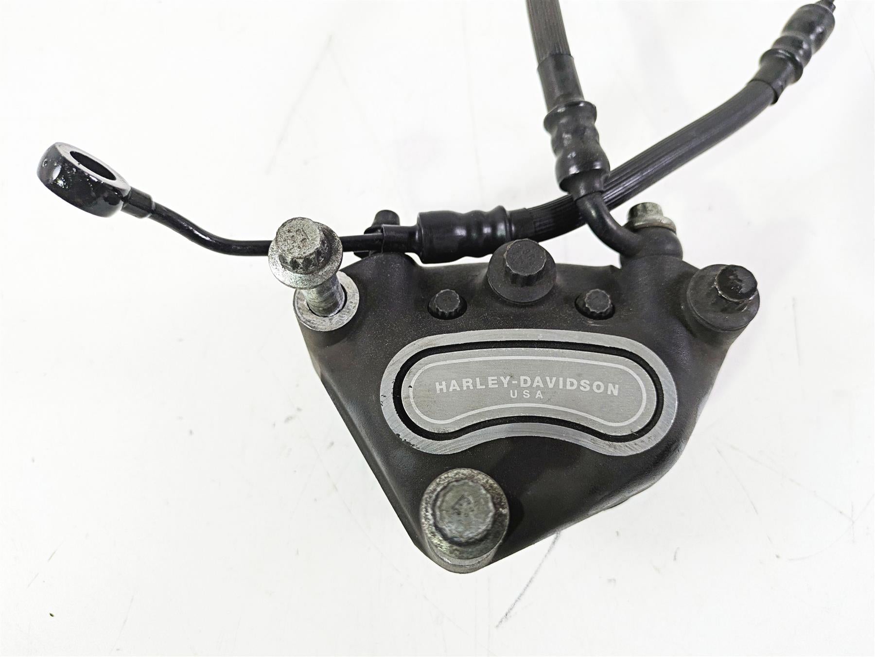 2002 Harley Dyna FXDL Low Rider Front Brake Caliper 44046-00D {{ shop.shopifyCountryName }} - Mototech271