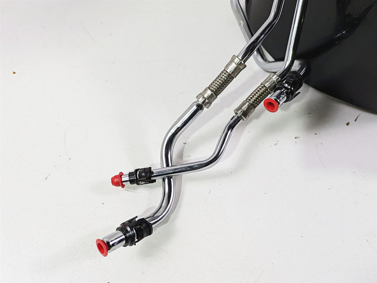 2014 Harley FLS Softail Slim Oil Tank Reservoir & Hoses Lines 62492-01A {{ shop.shopifyCountryName }} - Mototech271