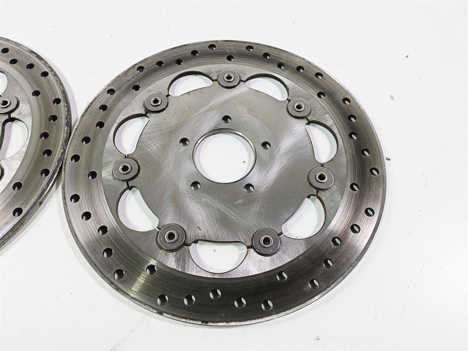 2015 Harley FXDF Dyna Fat Bob Front Brake Rotor Disc Set 46717-10 {{ shop.shopifyCountryName }} - Mototech271