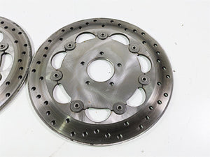 2015 Harley FXDF Dyna Fat Bob Front Brake Rotor Disc Set 46717-10