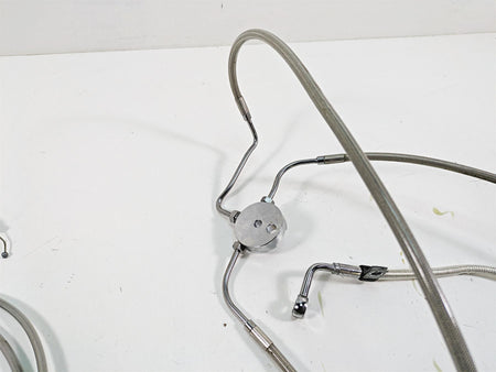 2009 Harley Dyna FXDFSE CVO Fat Bob 10" Handlebars Brake Throttle Clutch Cables {{ shop.shopifyCountryName }} - Mototech271