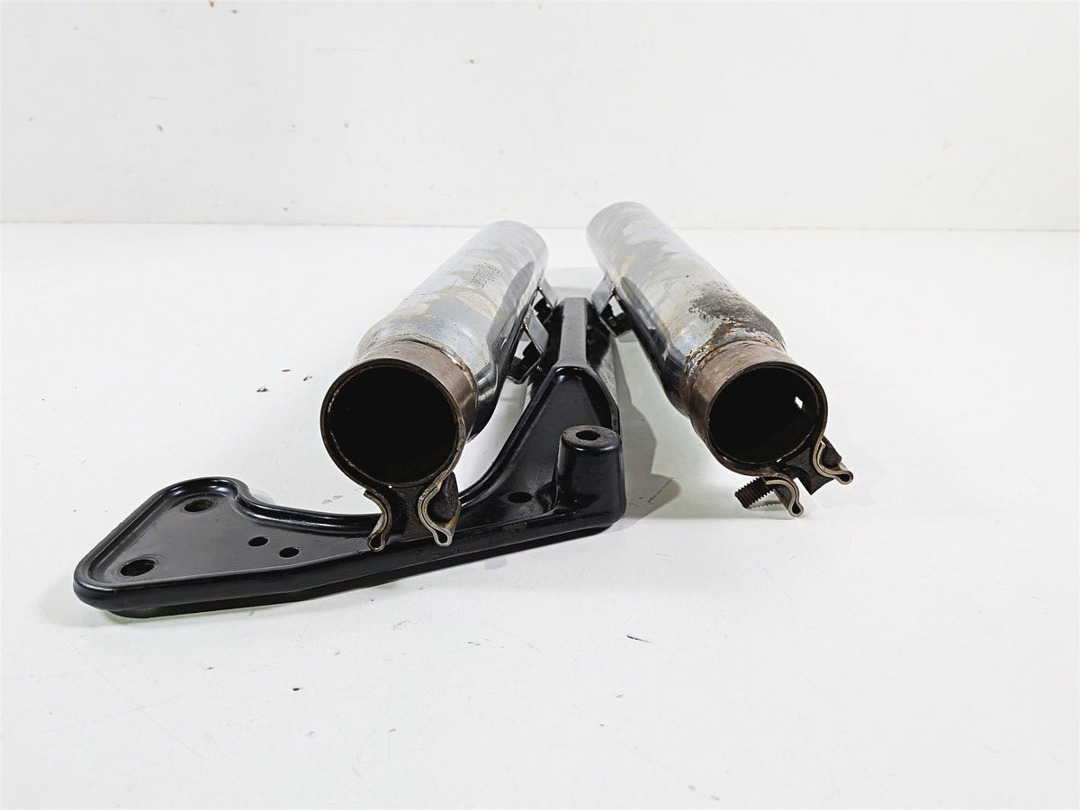 2012 Harley Softail FLSTF Fat Boy Python Slash Cut Slip On Muffler {{ shop.shopifyCountryName }} - Mototech271