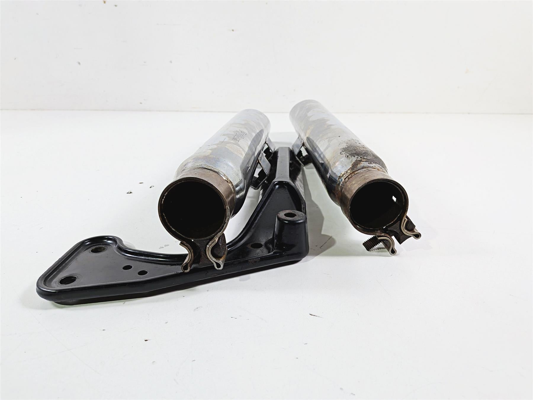 2012 Harley Softail FLSTF Fat Boy Python Slash Cut Slip On Muffler {{ shop.shopifyCountryName }} - Mototech271