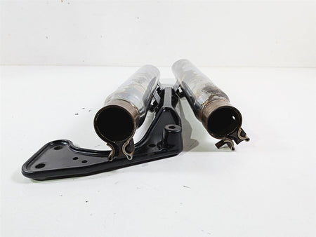 2012 Harley Softail FLSTF Fat Boy Python Slash Cut Slip On Muffler {{ shop.shopifyCountryName }} - Mototech271