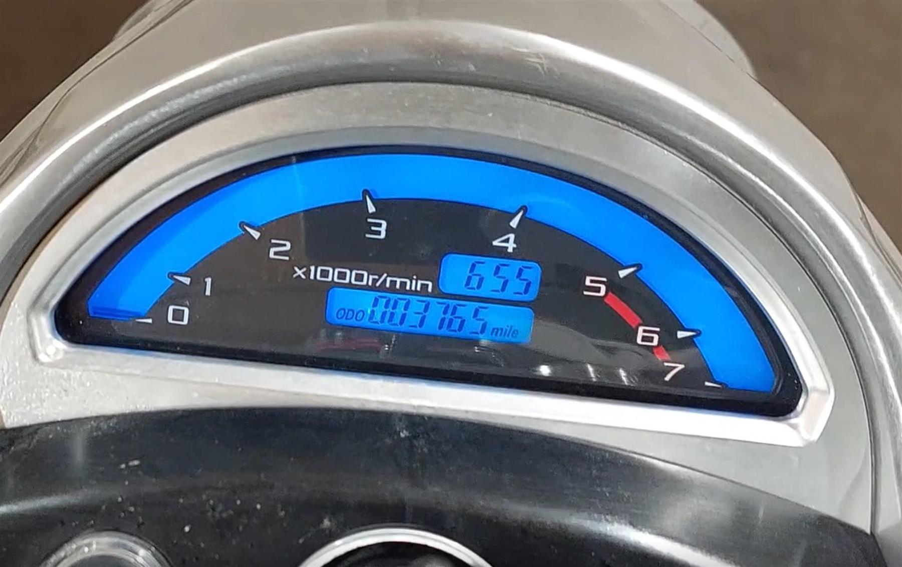 2009 Yamaha XV1700 Road Star Warrior Tachometer Tacho Gauge -3K 5PX-8358G-21-00 {{ shop.shopifyCountryName }} - Mototech271
