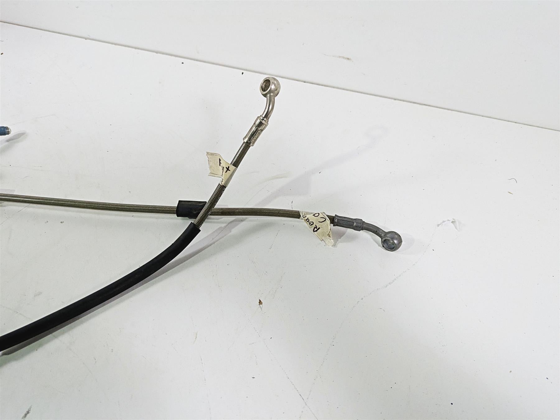 2012 BMW R1200R K27 Front Rear Abs Brake Line Set 34327689977 34327729103 {{ shop.shopifyCountryName }} - Mototech271
