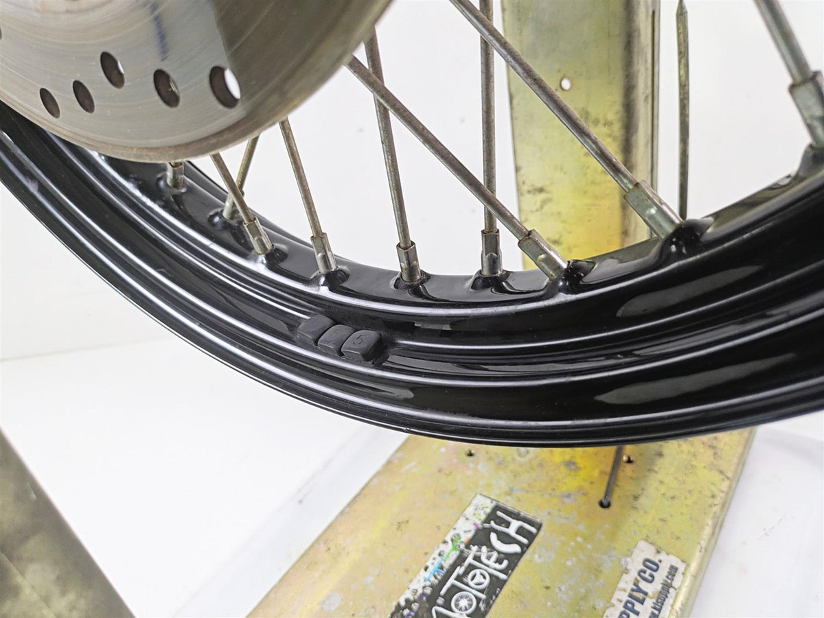 2010 Harley Dyna FXDB Street Bob 19x2.5 Front Wheel Spoke Rim - Runout 41425-09 {{ shop.shopifyCountryName }} - Mototech271