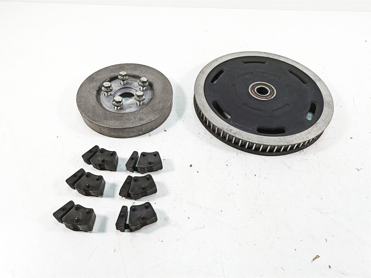 2008 Harley FLHTCU Electra Glide Rear Drive Belt Pulley 66T 1" + Mount 37781-08 {{ shop.shopifyCountryName }} - Mototech271