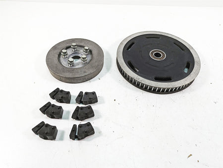 2008 Harley FLHTCU Electra Glide Rear Drive Belt Pulley 66T 1" + Mount 37781-08 {{ shop.shopifyCountryName }} - Mototech271