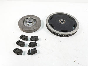 2008 Harley FLHTCU Electra Glide Rear Drive Belt Pulley 66T 1" + Mount 37781-08