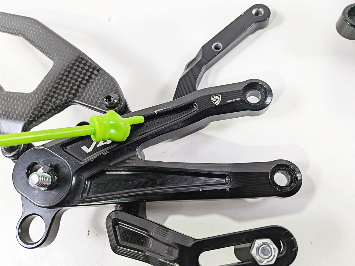 2022 Ducati Panigale V4 S V4S CNC Racing Rearset Foot Peg Set -Read PE408BR-Mototech271