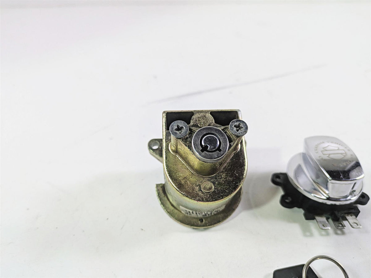 2007 Harley Touring FLHRSE CVO Road King Ignition Switch Fork Lock Set 53461-07 {{ shop.shopifyCountryName }} - Mototech271