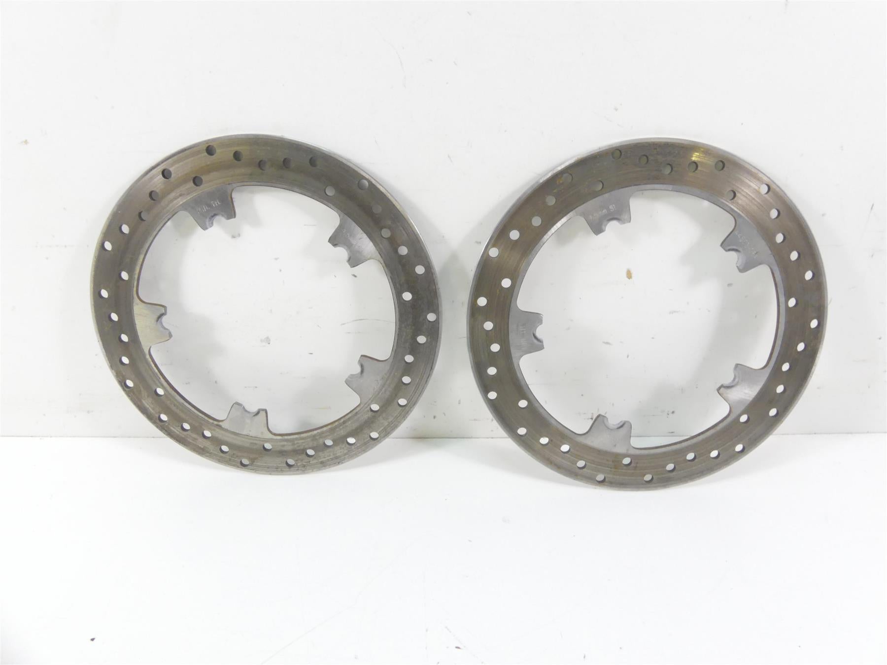 2016 Harley FXDL Dyna Low Rider Front Brake Rotor Disc Set 4K Only 44553-06A | Mototech271