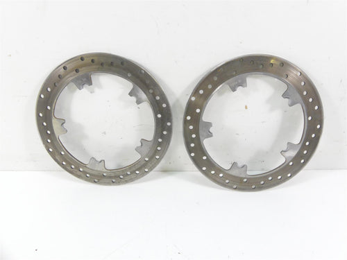 2016 Harley FXDL Dyna Low Rider Front Brake Rotor Disc Set 4K Only 44553-06A | Mototech271