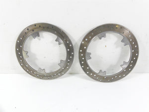 2016 Harley FXDL Dyna Low Rider Front Brake Rotor Disc Set 4K Only 44553-06A | Mototech271