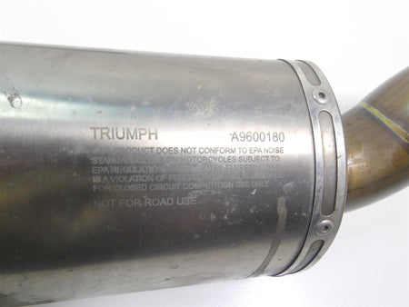 2006 Triumph Daytona 675 Arrow Full Exhaust Pipe Header System A9600180 {{ shop.shopifyCountryName }} - Mototech271