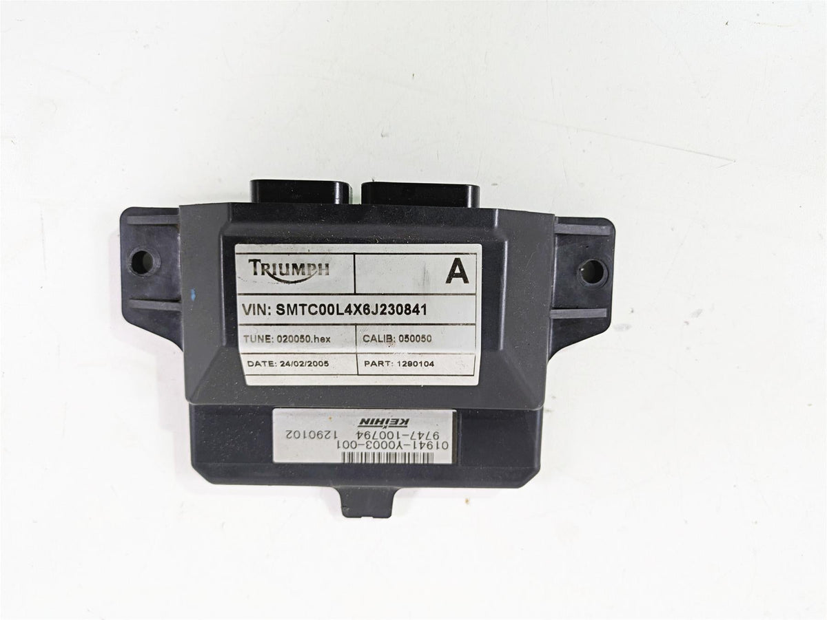 2006 Triumph Rocket 3 Cdi Ecu Ecm Engine Control Module T1290104 T1299300 {{ shop.shopifyCountryName }} - Mototech271