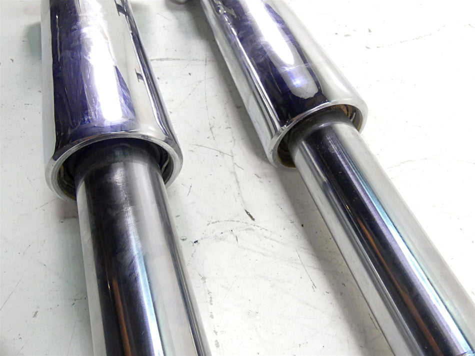 2002 Harley Touring FLHTC Electra Glide 41mm Front Fork Legs 46495-02 46497-02 {{ shop.shopifyCountryName }} - Mototech271