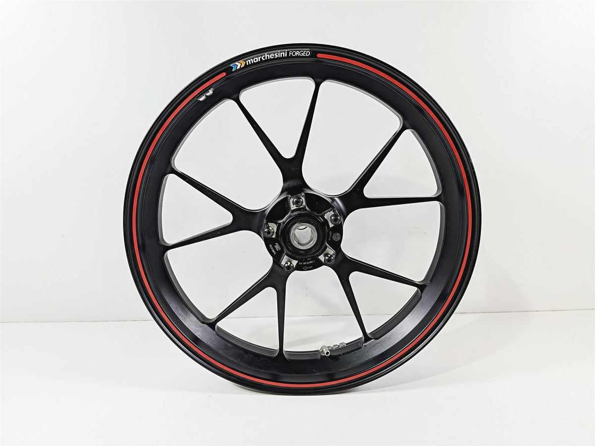 2011 Ducati Streetfighter 1098 S Front Wheel Rim 17x3.5 Marchesini Forged 50121151AB {{ shop.shopifyCountryName }} - Mototech271