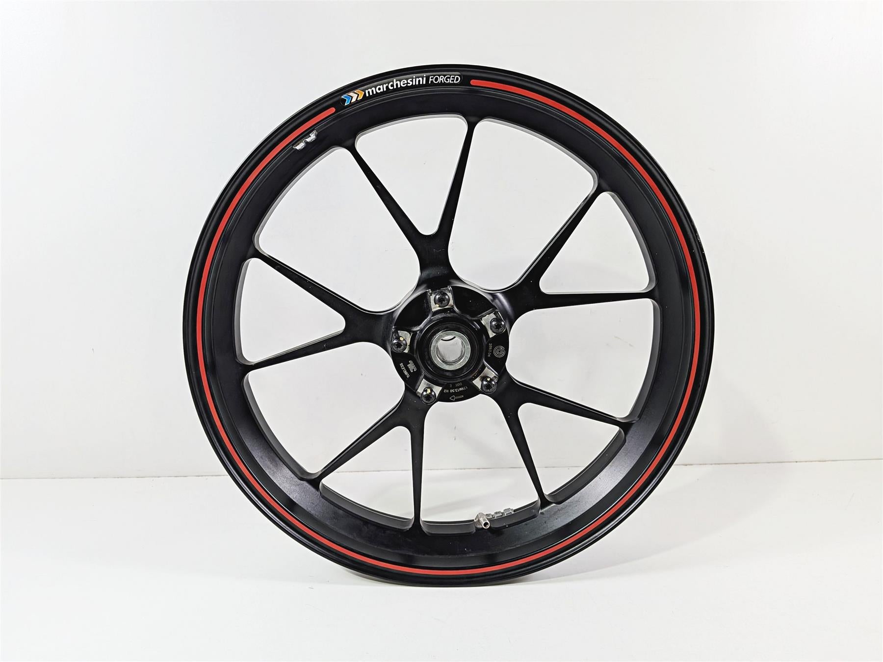 2011 Ducati Streetfighter 1098 S Front Wheel Rim 17x3.5 Marchesini Forged 50121151AB {{ shop.shopifyCountryName }} - Mototech271