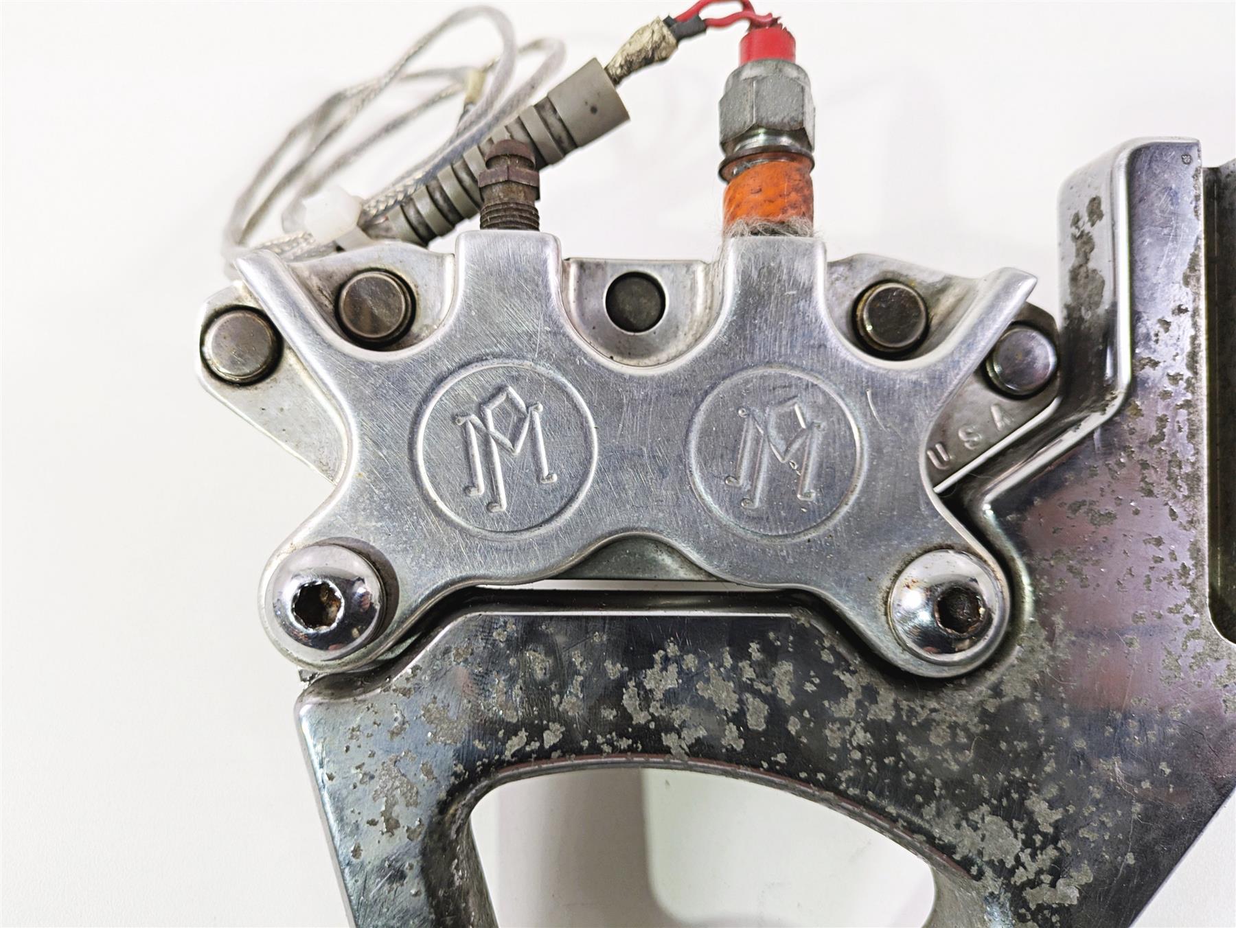 2004 Big Dog Chopper Performance Machine Polished Rear Brake Caliper 0052-2400 {{ shop.shopifyCountryName }} - Mototech271