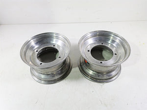 2001 Yamaha Banshee YFZ350 10x6 Douglas Alloy Alumium Front Wheel Rim Set